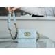 Chanel 19 Bag Mini Waist Bag Light Blue  