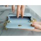 Chanel 19 Bag Mini Waist Bag Light Blue  