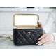 Chanel 22S Woven Gold Ball Long Box Lambskin  