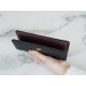 Classic Flap Classic Folded Long Wallet Black Gold Calfskin  