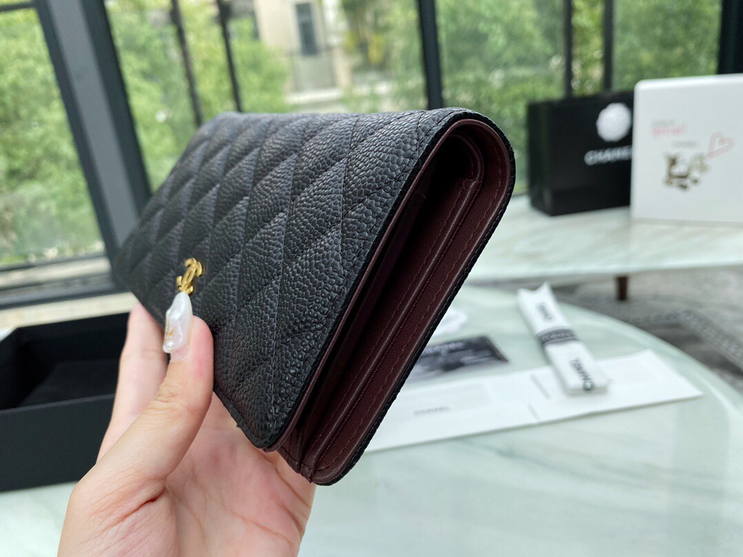 Wallet Caviar Calfskin  