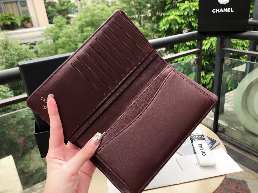 CF Quilted Two-Fold Wallet  