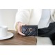 Chanel 2020 Tassel Card Holder Grainy Embossed Calfskin  