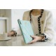 Chanel 19 Series Clutch Tiffany Blue Lambskin  