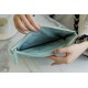 Chanel 19 Series Clutch Tiffany Blue Lambskin  