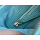 Chanel 19 Series Clutch Tiffany Blue Lambskin  