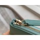 Chanel 19 Series Clutch Tiffany Blue Lambskin  