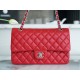 CF Classic Flap Medium Classic Flap Bag Bright Red Lambskin  