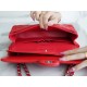 CF Classic Flap Medium Classic Flap Bag Bright Red Lambskin  