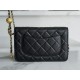 Chanel Metal Ball Black Lambskin  