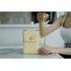 2021 Spring/Summer Metal Ball Phone Bag Chick Yellow Lambskin  