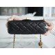 Chanel 22s Woven Gold Ball Mini CF Lambskin  