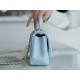 Chanel CF Mini Handle Baby Blue Classic Flap  