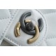 Chanel 21/22 CF Badge White Large Lambskin  