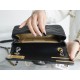 Chanel 21/22 CF Badge Black Large Lambskin  