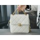 Chanel 22P Vintage Milk White Backpack  