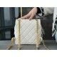 Chanel 22P Vintage Milk White Backpack  