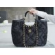 Chanel 22P Nylon Chain Shopping Bag  