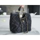 Chanel 22P Nylon Chain Shopping Bag  