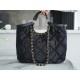 Chanel 22P Nylon Chain Shopping Bag  