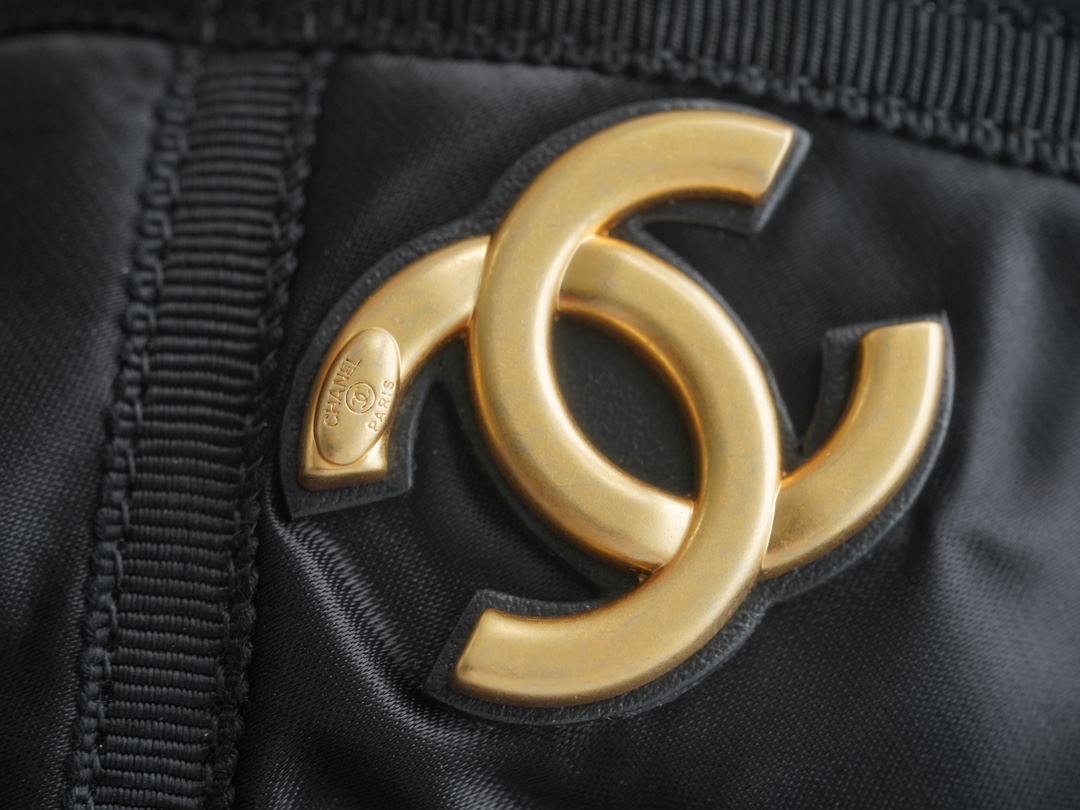 Chanel 22P Nylon Chain Shopping Bag  