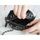 Chanel 22P Nylon Chain Clutch  