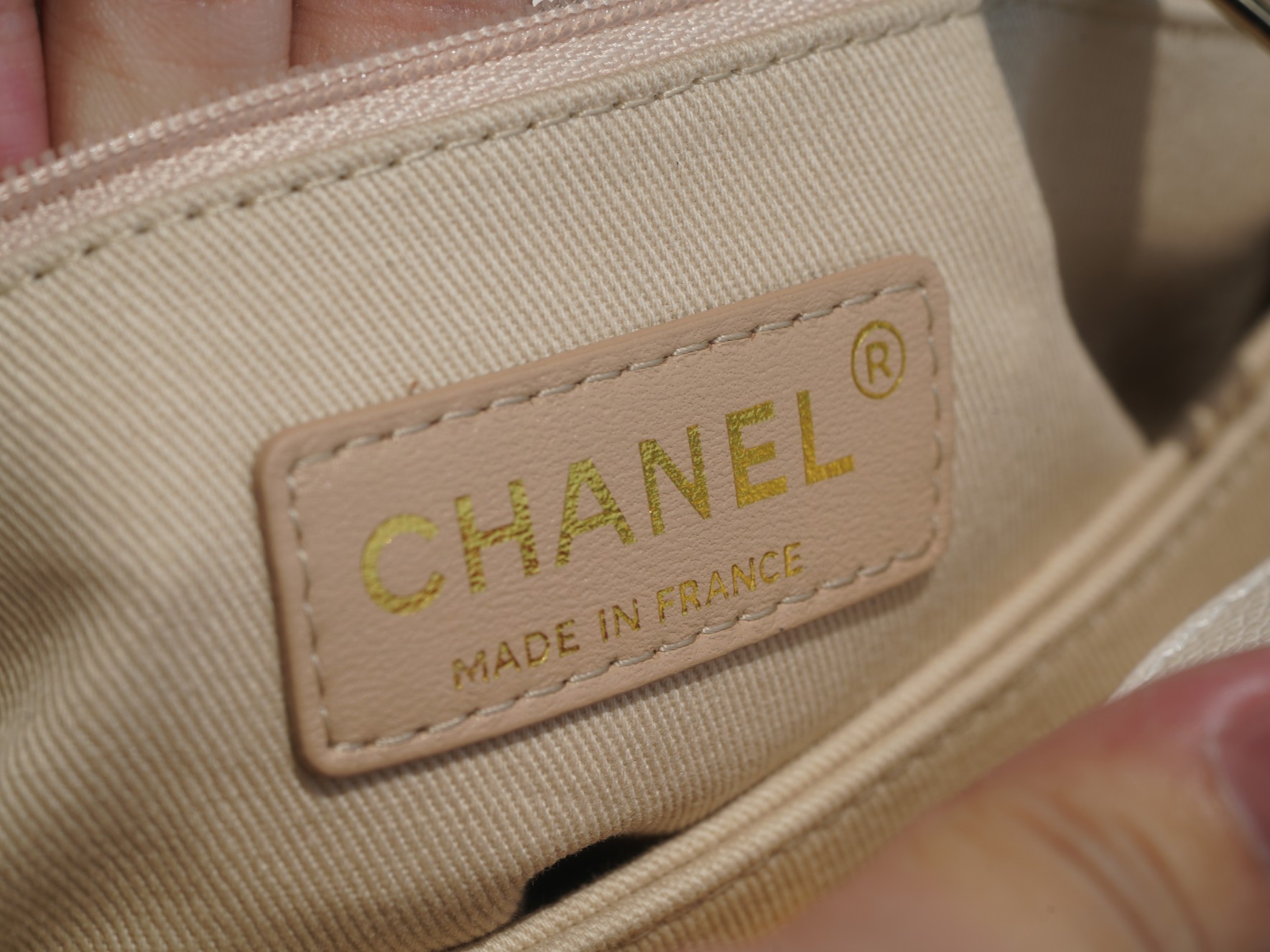 Chanel Coco Handle Small Handle in Pearl White Calfskin  