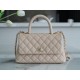 Chanel Coco Handle Small Handle in Beige Calfskin  