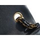 Mini Classic Flap in Black and Gold Small Lambskin  