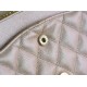 CF Classic Flap in Caviar Leather Medium Champagne Pink  