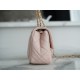 Chanel Metal Ball Square Bag Sakura Pink Lambskin  