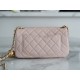 Chanel Metal Ball Mini Bag Sakura Pink Lambskin  