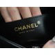 Chanel 22K Vintage Square Bag Black and Gold  