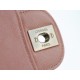 CF Classic Flap in Washed Calfskin Small Coral Pink  