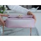 Chanel 21/22 Bullet Shell Square Bag Pearl Pink  