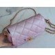 Chanel 21/22 Bullet Shell Square Bag Pearl Pink  