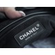 Chanel 22P 22 Bag Large Black and Silver  