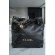 Chanel 22P 22 Bag Large Black and Gold  