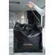 Chanel 22P 22 Bag Large Black and Gold  