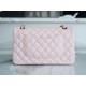 CF Classic Flap in Lizard-Print Calfskin Medium Sakura Pink  