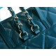 Chanel 22A Glossy Calfskin Backpack Lake Blue  