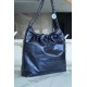 Chanel 22P 22 Bag Medium Metallic Blue  