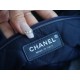 Chanel 22P 22 Bag Medium Metallic Blue  