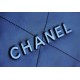 Chanel 22P 22 Bag Medium Metallic Blue  