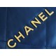 Chanel 22P 22 Bag Large Navy Blue  