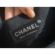 Chanel Leboy Large Quilted Black and Silver Small Caviar Calfskin  