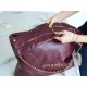 Chanel 22P 22 Bag Large Wine Red  