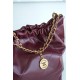 Chanel 22P 22 Bag Large Wine Red  