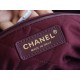 Chanel 22P 22 Bag Large Wine Red  