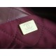 Chanel 22P 22 Bag Large Wine Red  